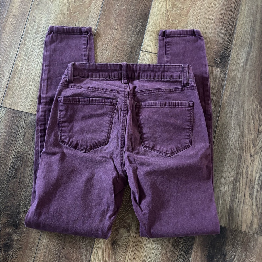 Plum Skinny Jeans